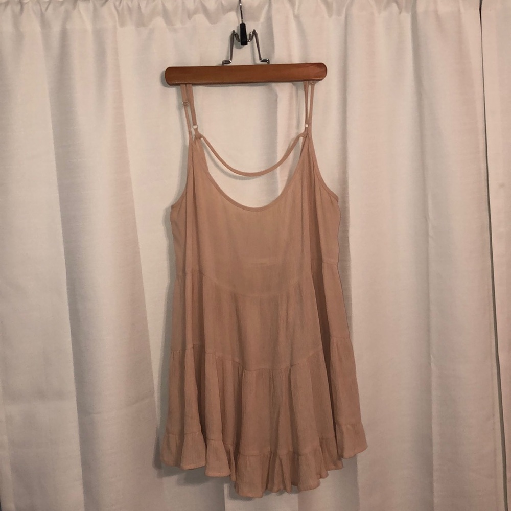 Blush Flowy Baby Doll Tank